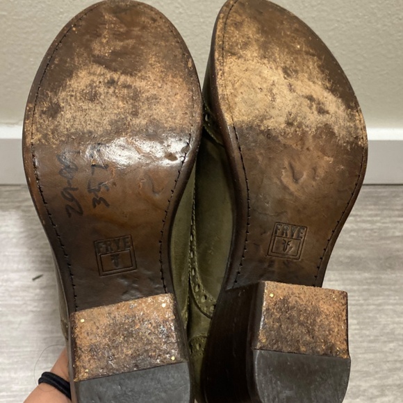 Frye  Gray  Size 40 Women’s Oxford Booties - Picture 10 of 11